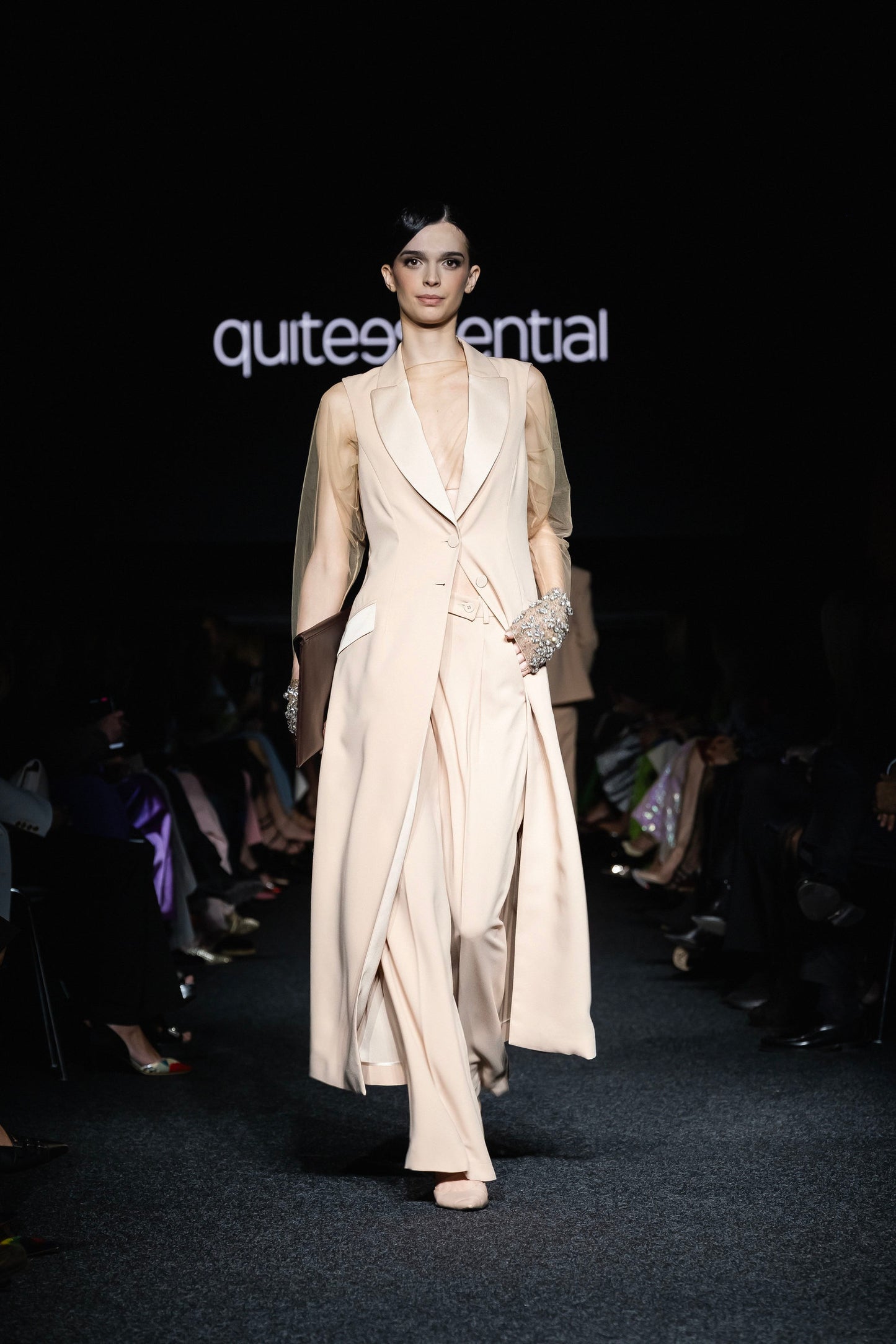 Long Vest - Satin