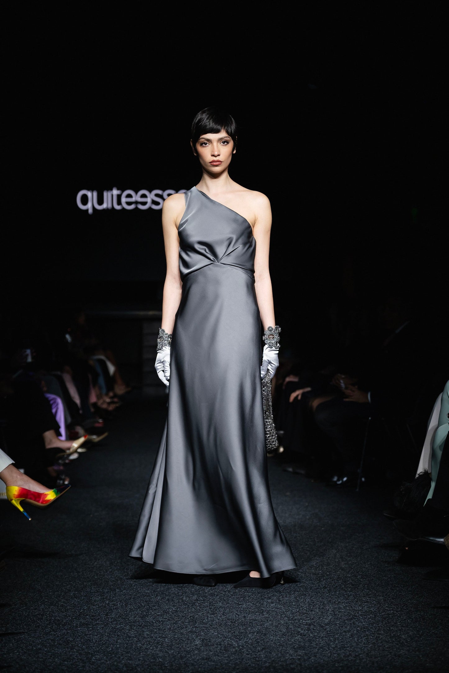 Abito Monospalla - Raso Satin